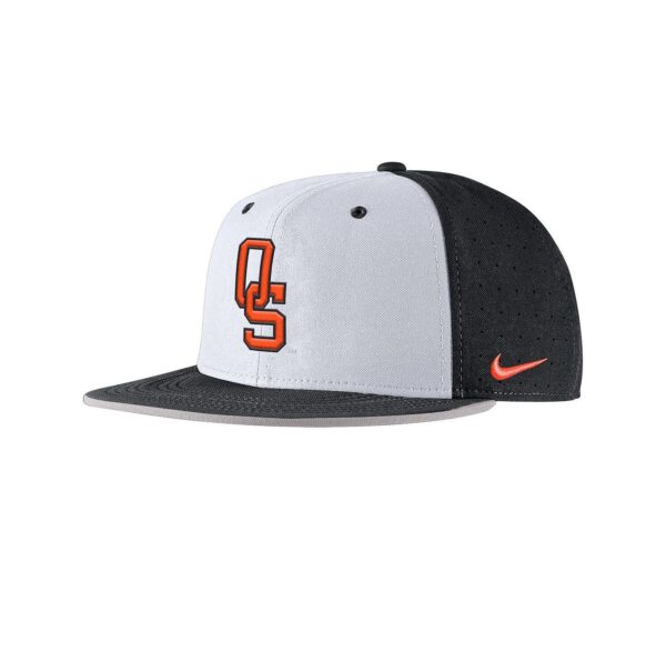 Men's Black Oklahoma State Cowboys 2025 On-Field True Performance Baseball Fitted Hat
