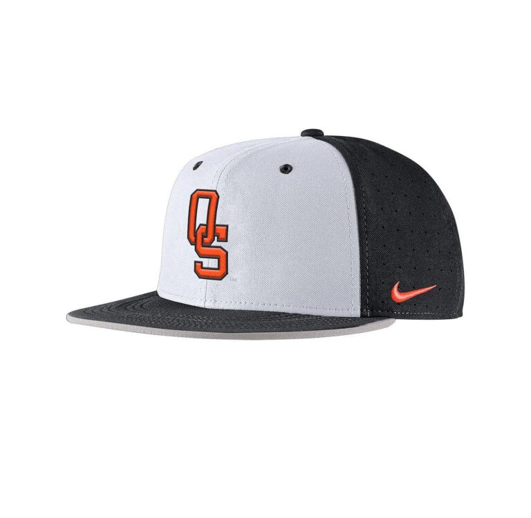 Men's Black Oklahoma State Cowboys 2025 On-Field True Performance Baseball Fitted Hat