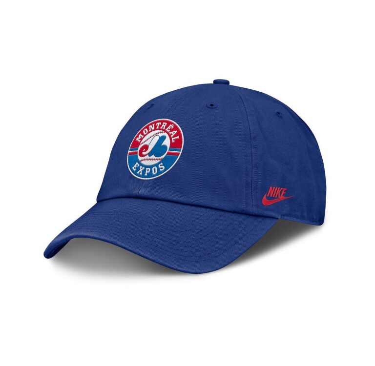 Men's Blue Montreal Expos Club Adjustable Hat