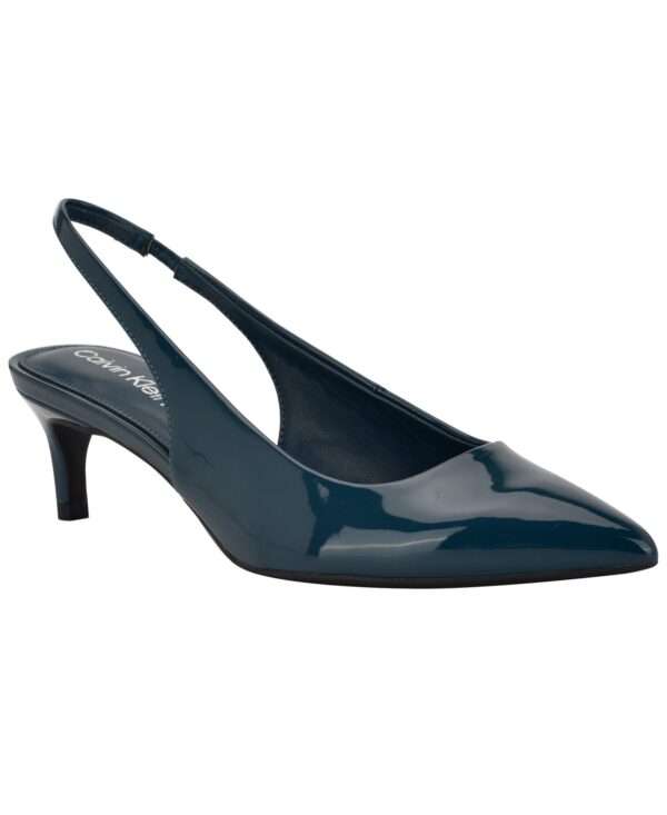 Women's Dainty Kitten Heel Slingback Pumps
