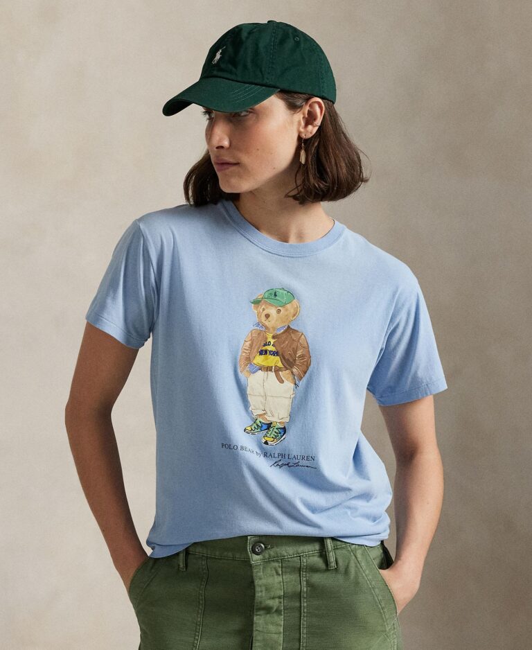 Women's Polo Bear Cotton Jersey Tee