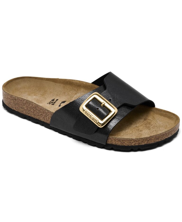 Women's Catalina Luxe Buckle Birko-Flor Sandals from Finish Line