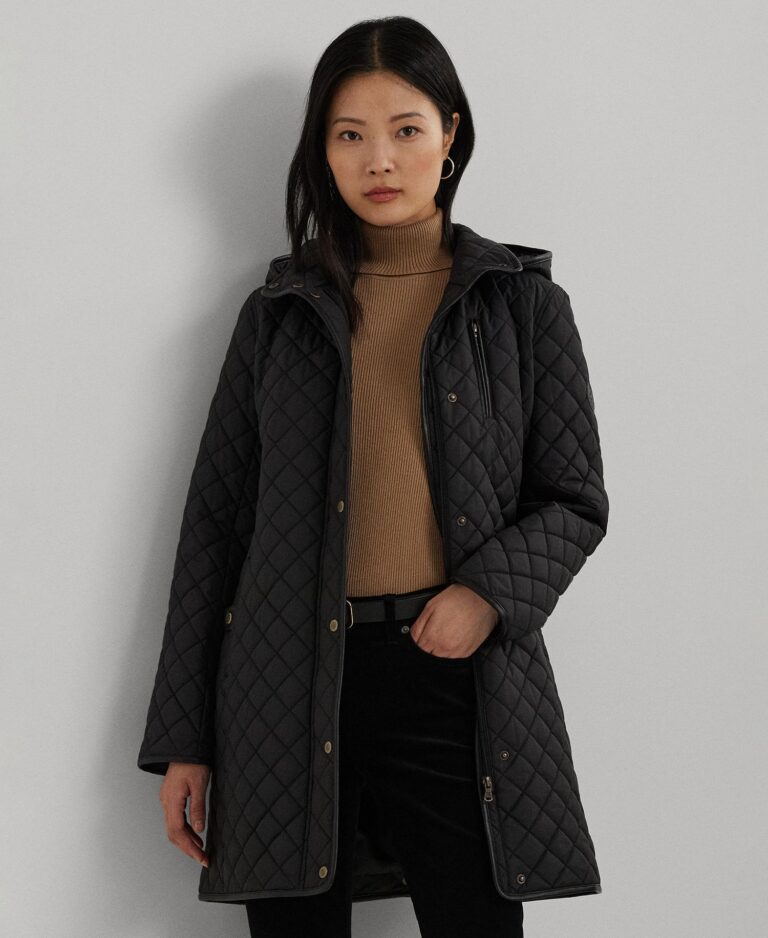 Women's Hooded Quilted Coat