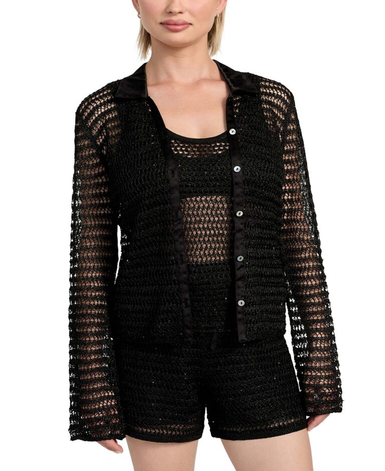 Women's Bella Embellished Knit Shirt