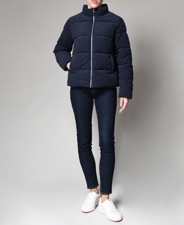 Women's Cord Puffer Jacket