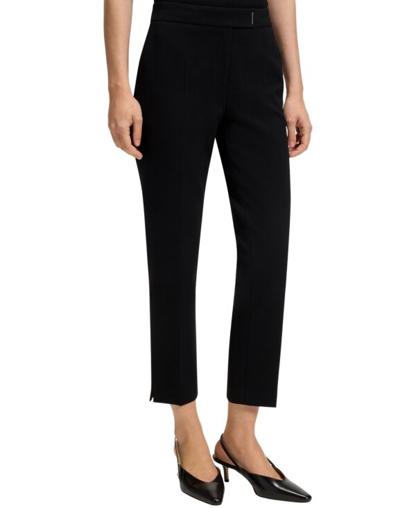 BOSS by Women's Stretch Punto Milano Slim-Fit Pants