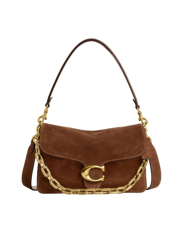 Chain Tabby Medium Suede Shoulder Bag