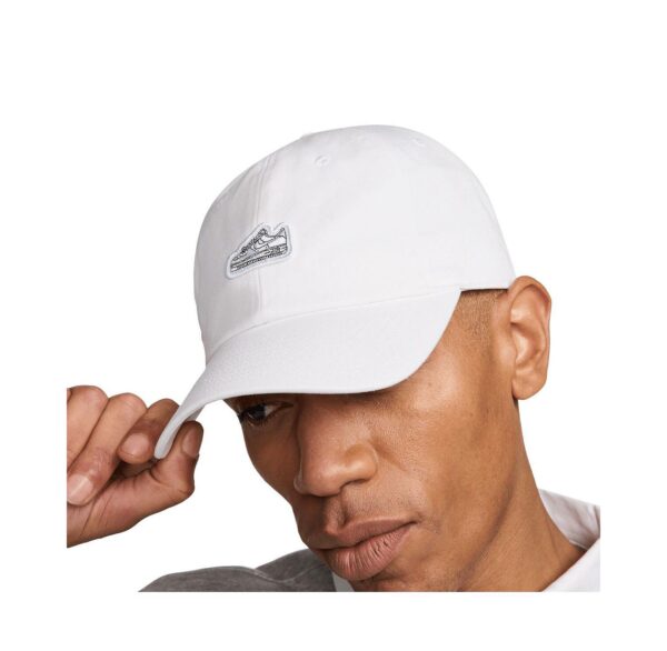 Men's White Air Force 1 Club Patch Adjustable Hat