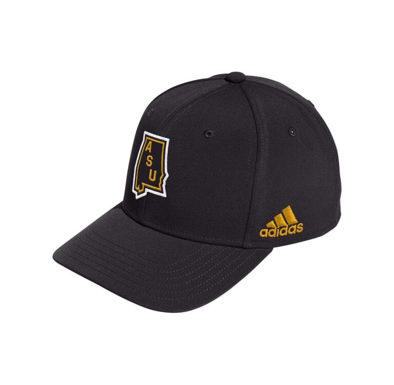 Men's Black Alabama State Hornets State Snapback Hat