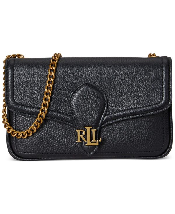Bradley Small Pebbled Leather Crossbody Wallet