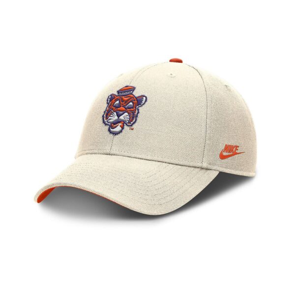 Men's Natural Clemson Tigers Rise Legacy Adjustable Hat