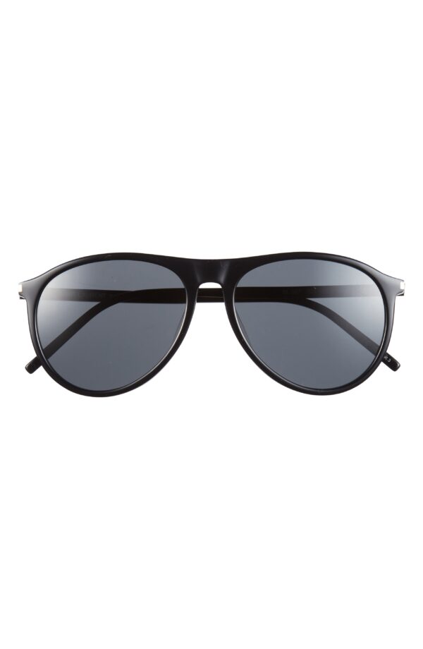 56mm Aviator Sunglasses