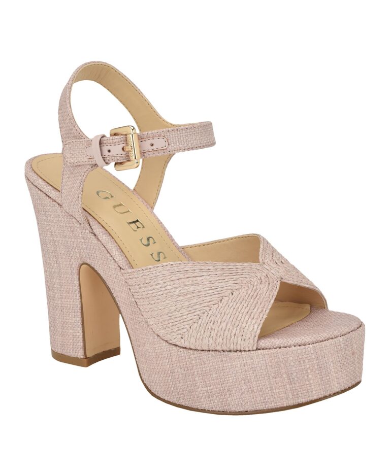 Women's Saylin Woven Block Heel Platform Sandals