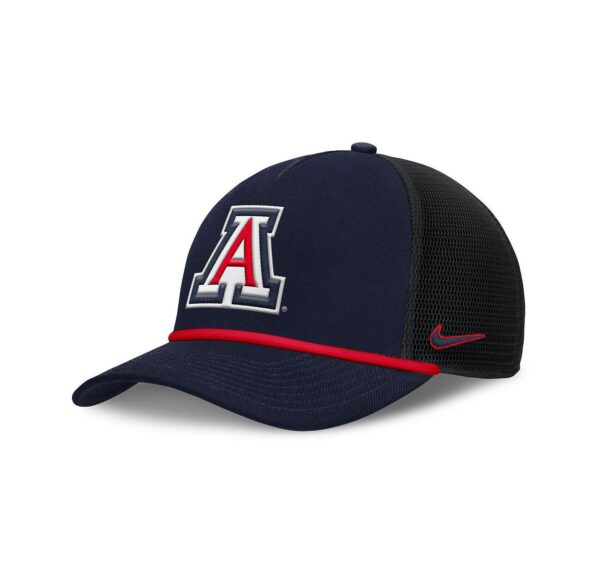 Men's Navy Arizona Wildcats Rise Primetime Trucker Adjustable Hat