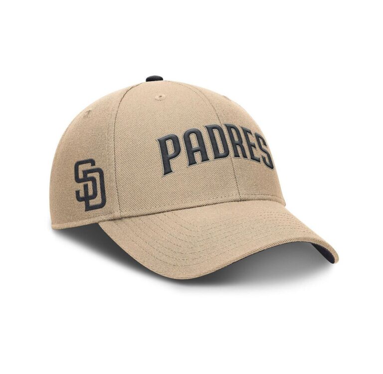 Men's Khaki San Diego Padres Rise Adjustable Hat