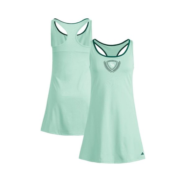 Women's Green Miami Hurricanes Spring Fling Active Racerback Skort Dress