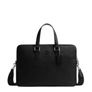 Men's Caden Brief Crossgrain Leather Bag