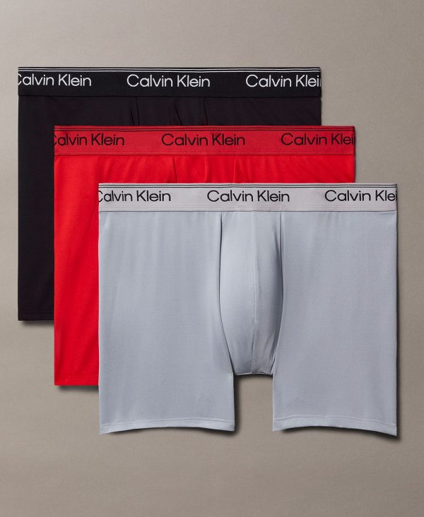 Men's Micro Stretch Boxer Briefs, 3-Pack