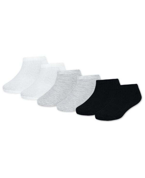 Boys' and Girls' Neutral Low Socks, 6-Pack