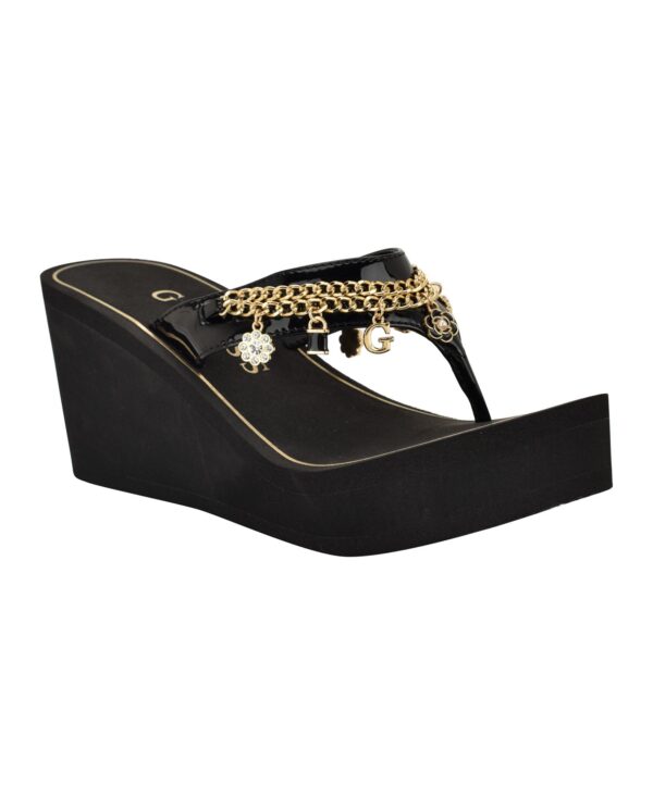 Women's Sutton Charms EVA Thong Wedge Sandals