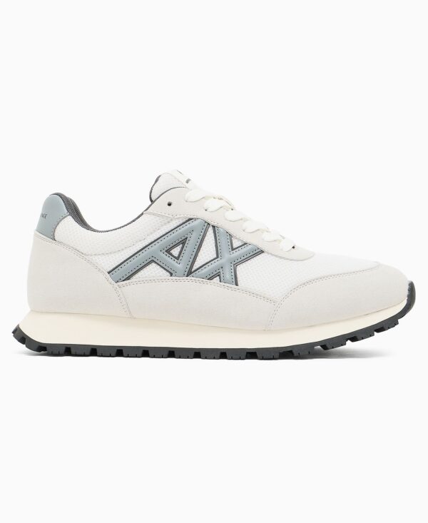 Men's Drop Logo Mesh Sneakers