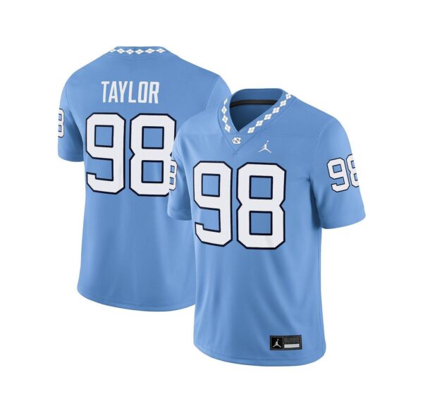 Men's Lawrence Taylor Light Blue North Carolina Tar Heels Home Game Jersey