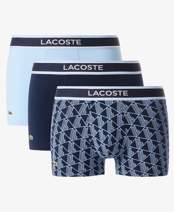 Men's Monogram Trunks, 3-Pack
