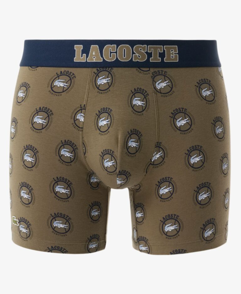 Men's Cotton Stretch Printed Boxer Briefs