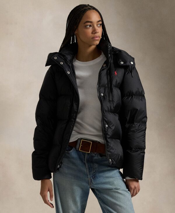 Women's Water-Resistant Long Sleeve Quilt Jacket