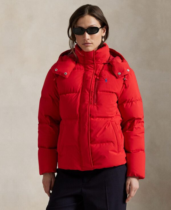 Women's Quilted Hooded Down Jacket