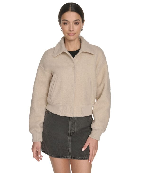 Women's Laydown Collar Bomber Jacket