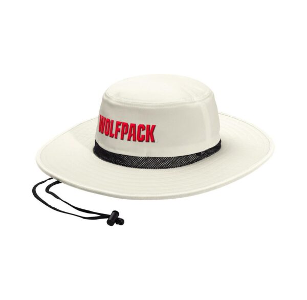 Men's and Women's Cream NC State Wolfpack Wide Brim Boonie Bucket Hat