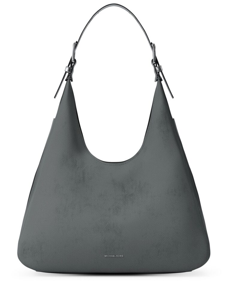 Michael Kors Women's Nolita Large Nubuck Hobo Shoulder Bag