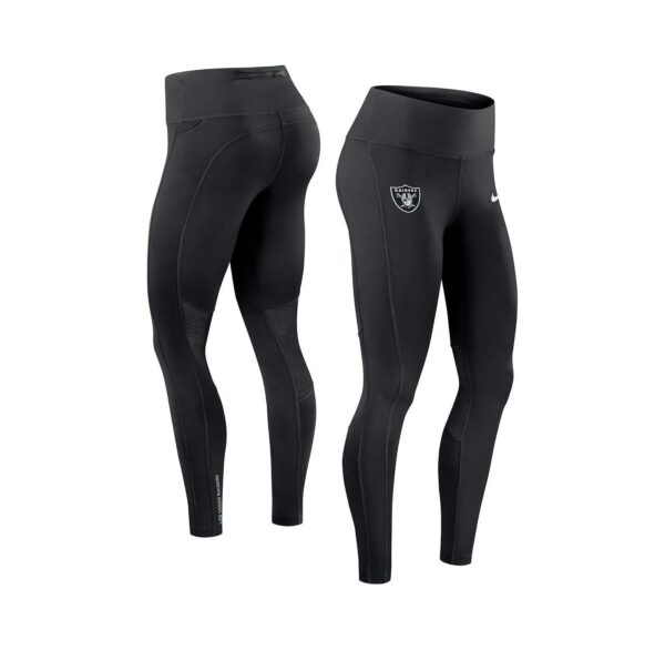 Women's Black Las Vegas Raiders Primetime Epic Fast Dri-FIT Leggings