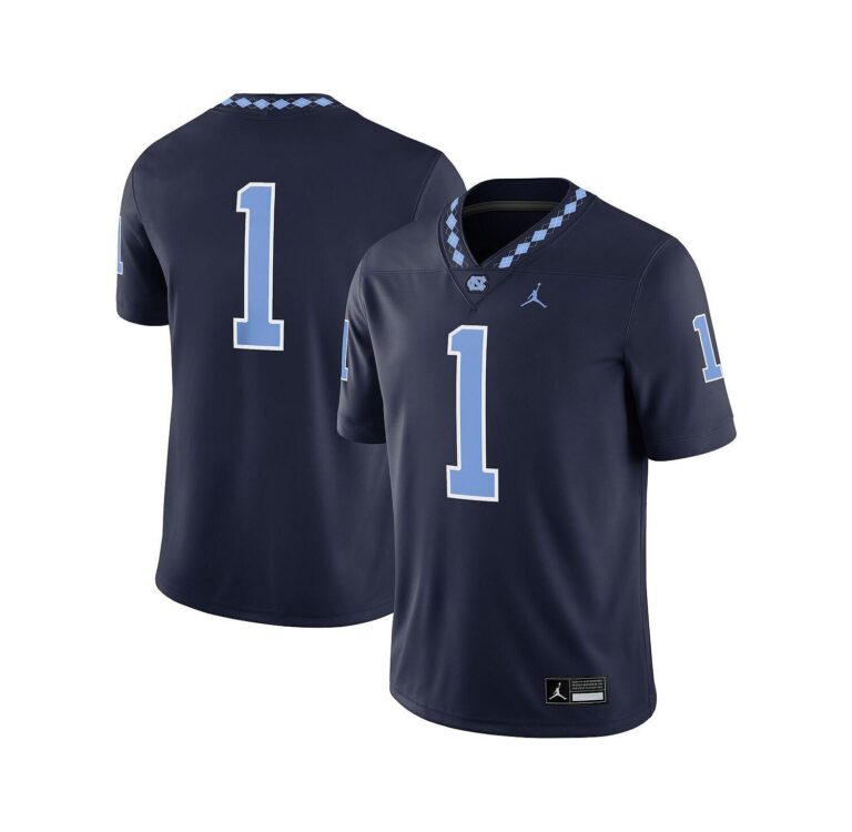 Men's Navy North Carolina Tar Heels Alternate Game Jersey