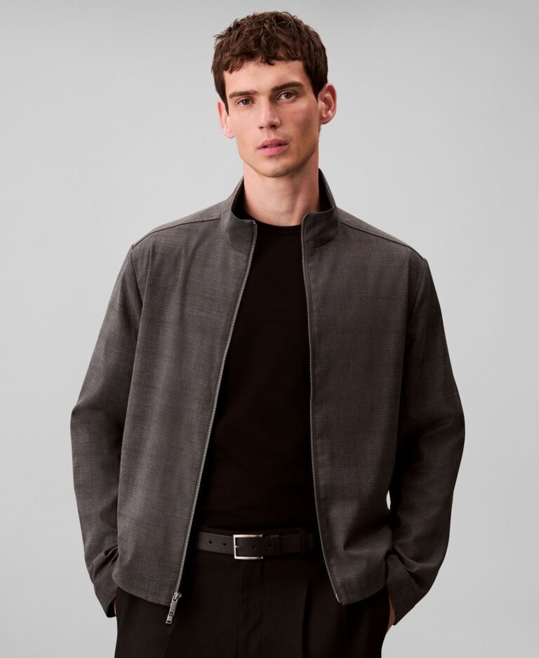 Men's Yarn-Dyed Zip Jacket