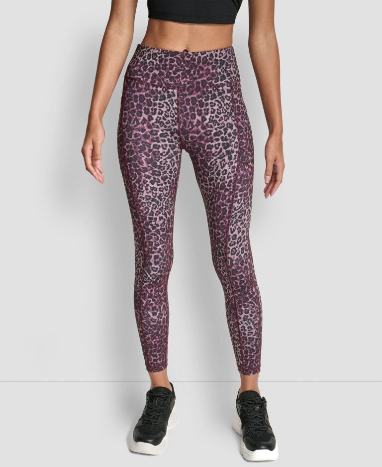 Women's Printed High-Waist 7/8 Tights