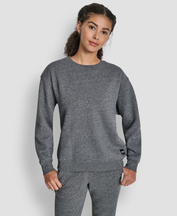 Women's Tonal Logo Patch Crewneck Sweatshirt