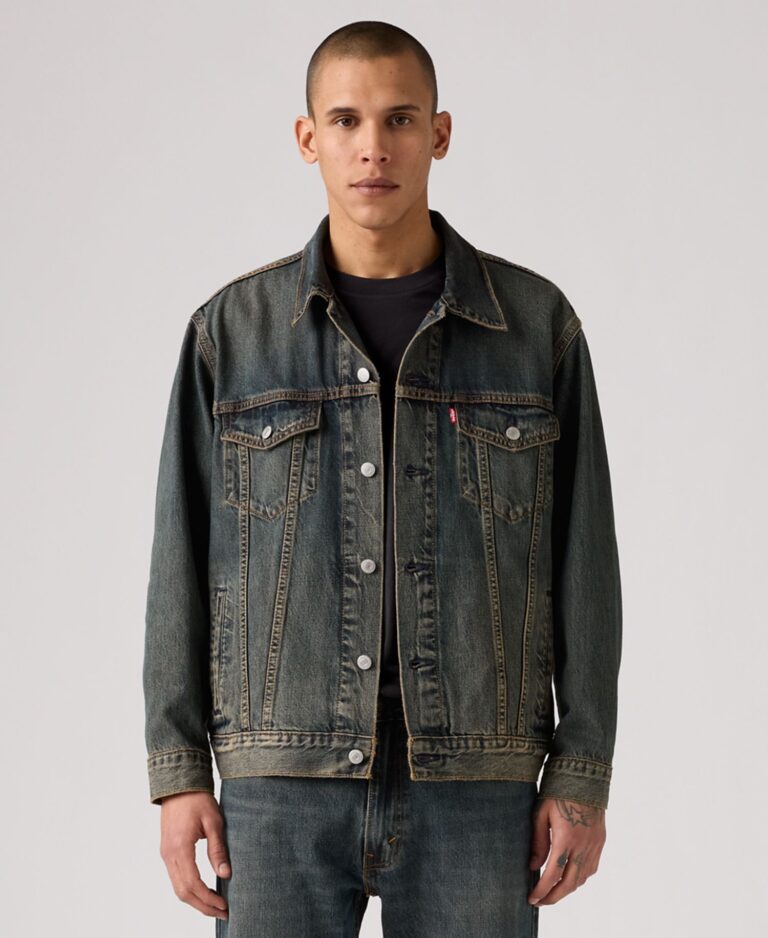 Men's Relaxed-Fit Trucker Jacket
