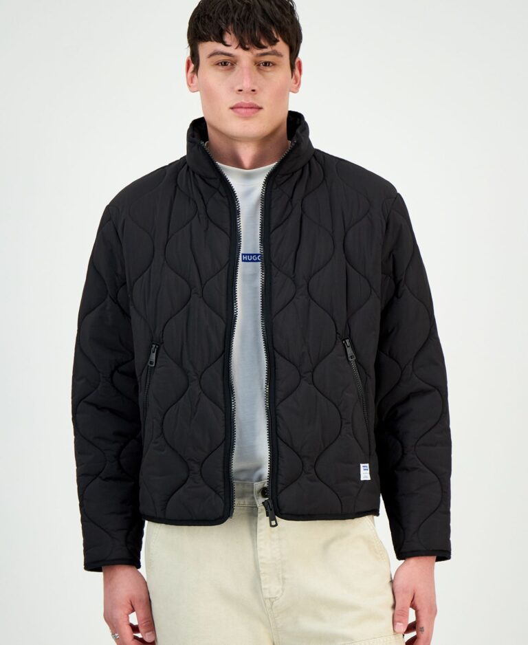 Men's Bogo Zip-Front Quilted Jacket