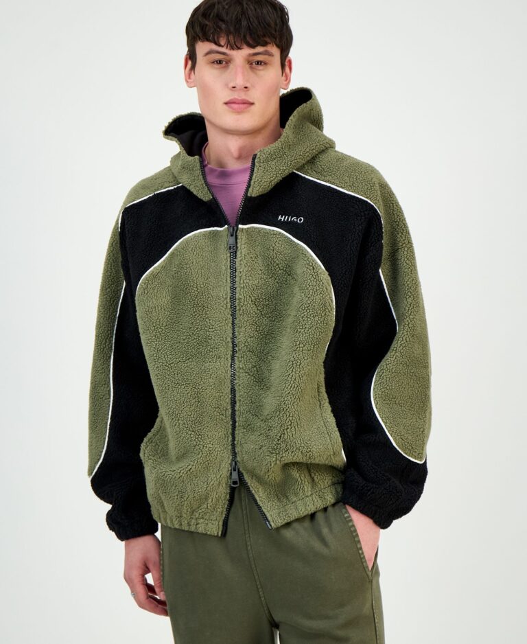 Men's Neddyzo Zip-Front Hooded Jacket