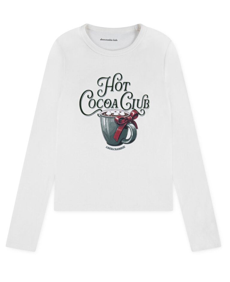 Girls' Hot Cocoa Club Long Sleeve T-Shirt
