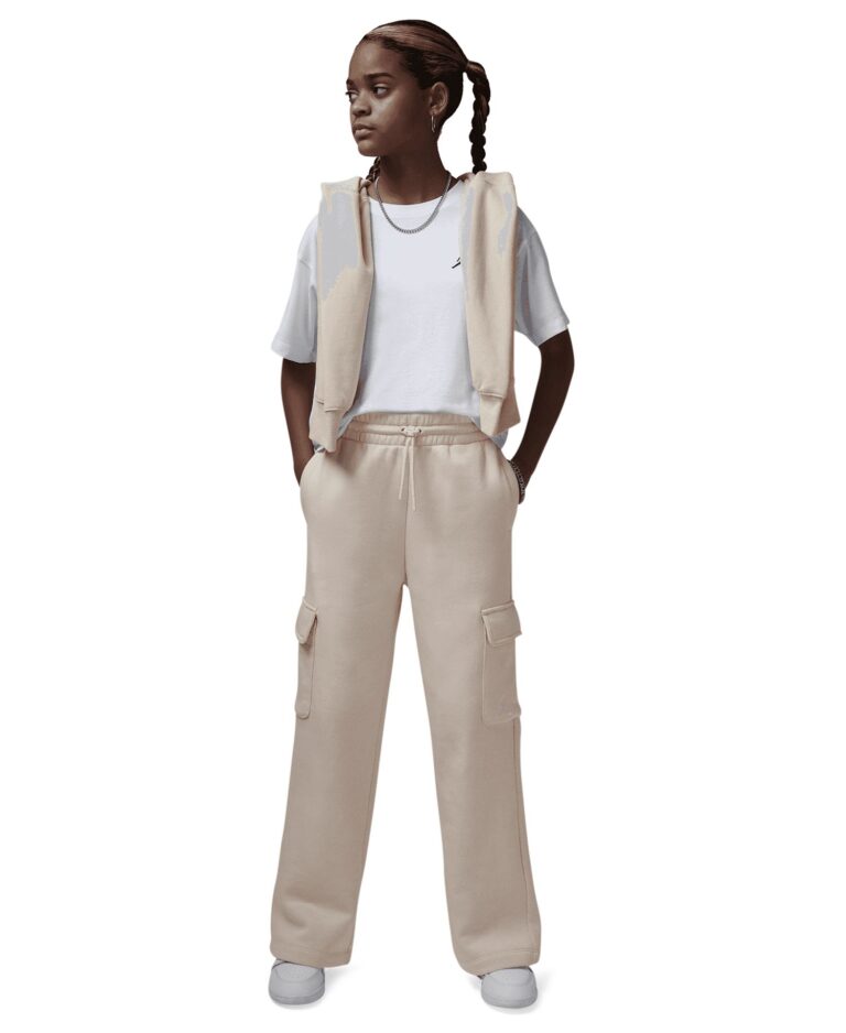 Girls' 7-16 Y2K Wide Leg Cargo Joggers