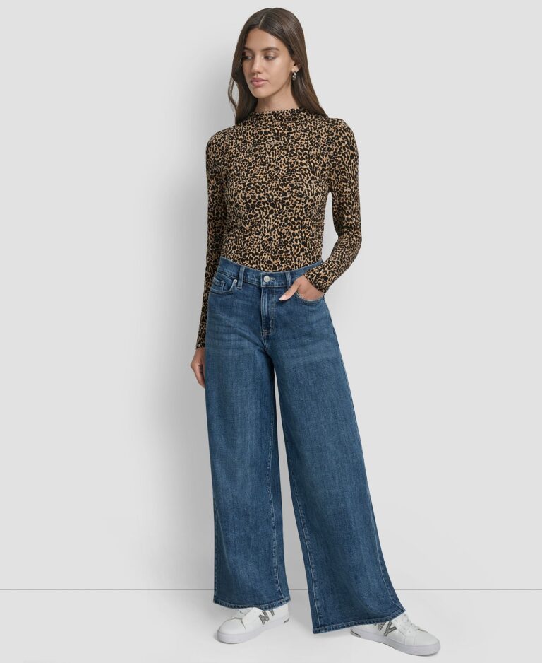 Women's High-Rise Modern Wide-Leg Jeans