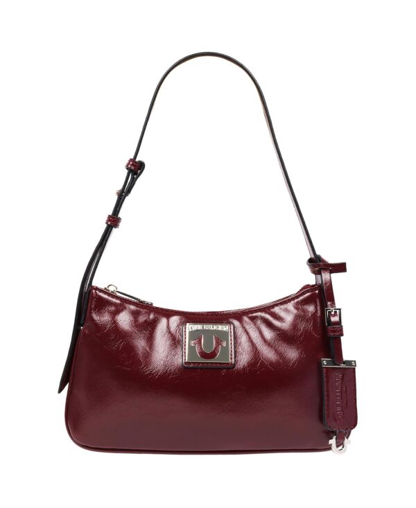 Crinkle Finish Shoulder Bag