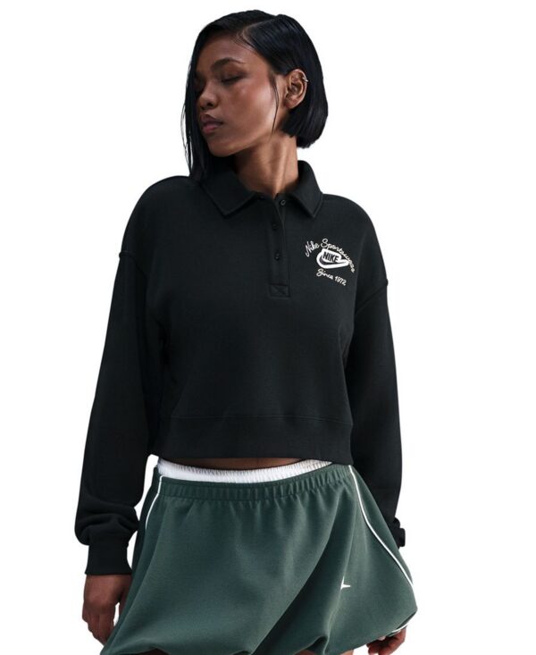 Women's Phoenix Fleece Loose Collared Top