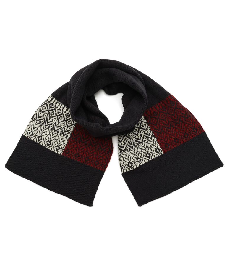 Men's Bird's Eye Fair Isle Scarf