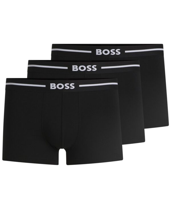 Men's 3-Pack Bold Logo Trunks