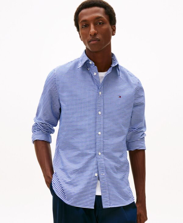 Men's Heritage Long-Sleeve Oxford Gingham Shirt