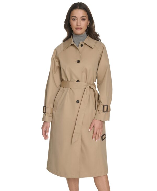 Women's Regular Single Breasted Trench Coat